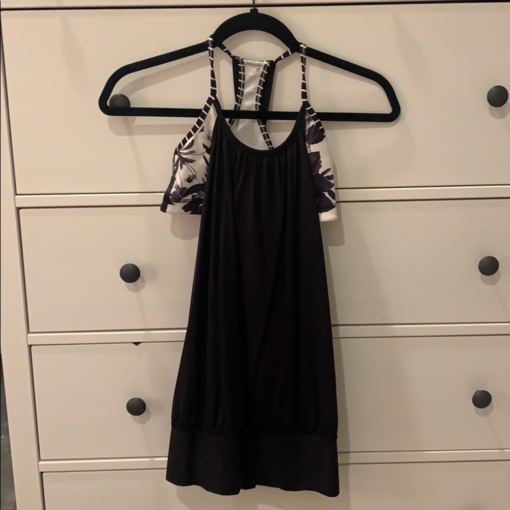 lululemon tank with built in sports bra
